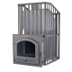 The pig-iron bathing furnace Hephaestus ZK Uragan 40 (P)