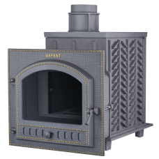Cast-iron bath furnace "Hephaestus ZK 40 (P)" 