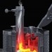Cast iron stove for a bath AVANGARD (AVANTGARDE) ZK 30P2