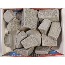 Stones for the bath Gabbro-Diabase stowed (box 20 kg)