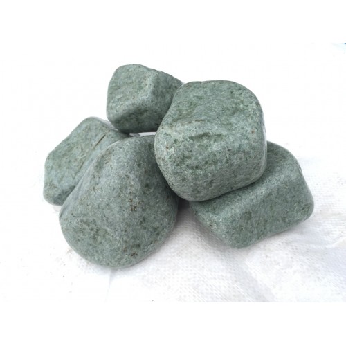 Stones for the bath Jadeite polished (bucket 5 kg)