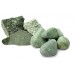 Stones for the bath Jadeite polished (bucket 5 kg)
