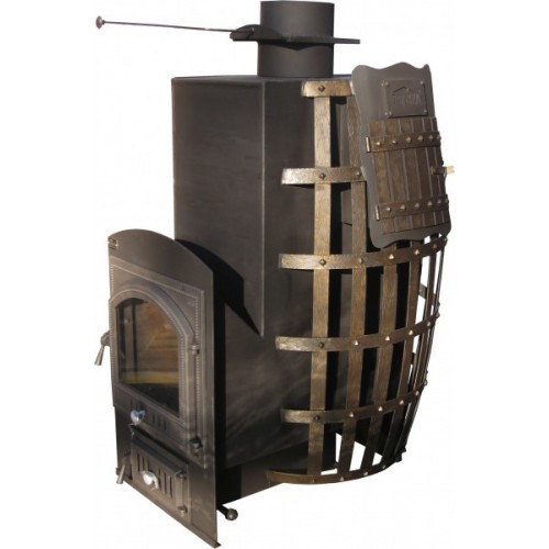 The furnace for the Russian bath Troika №01R barrel