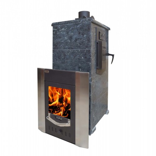 Sauna stove 06 with Pyroxenite cladding (up to 18m3)