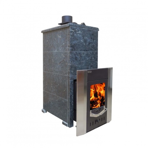 Sauna stove 06 with Pyroxenite cladding (up to 30m3)